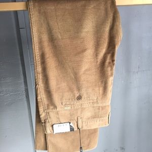 Brown corduroy pants